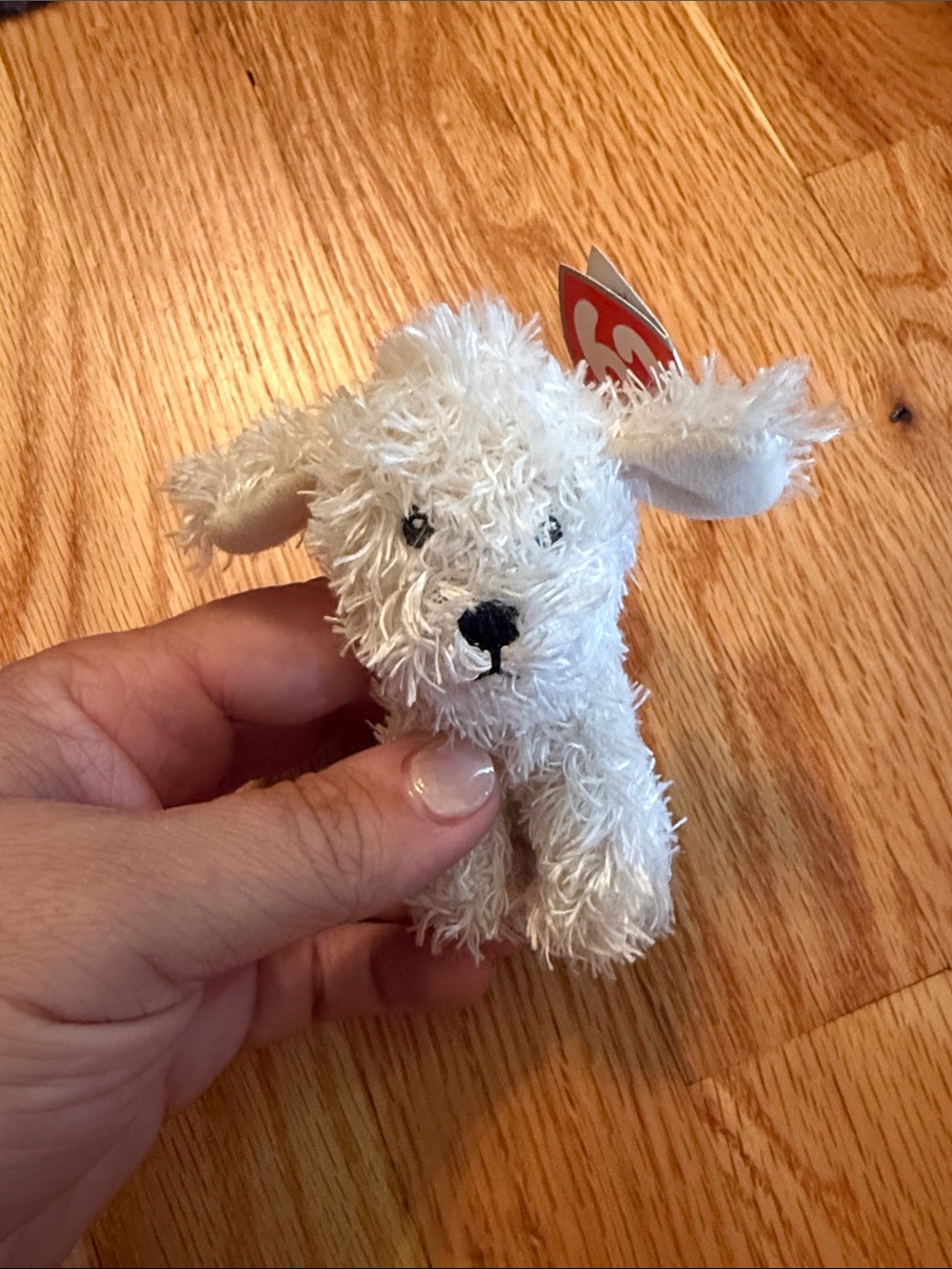 Ty McDonald’s Happy Meal Rascal White dog plush